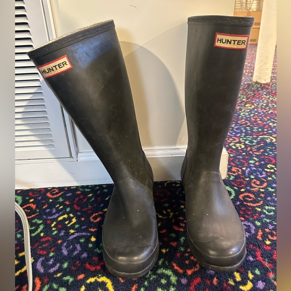 Hunter Rain Boots Rubber - US 7